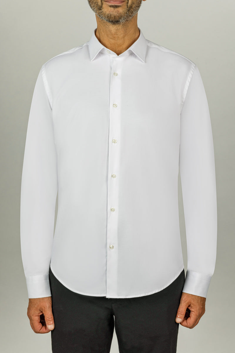 Chemise chic chemise slim fit chemise col six centimetre chemise pour homme vetement pour homme chemise en coton o’new paris modele slim fit chemise confortable pour homme