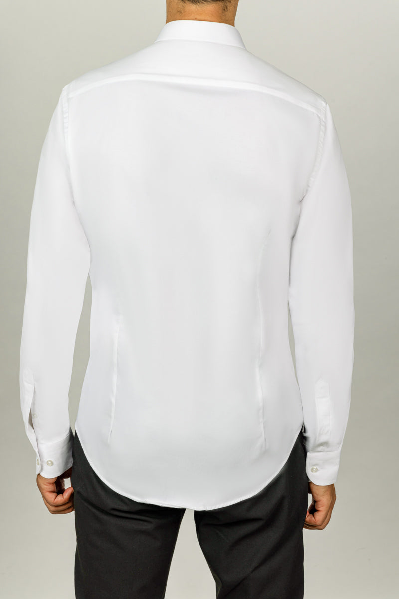 Chemise chic chemise slim fit chemise col six centimetre chemise pour homme vetement pour homme chemise en coton o’new paris modele slim fit chemise confortable