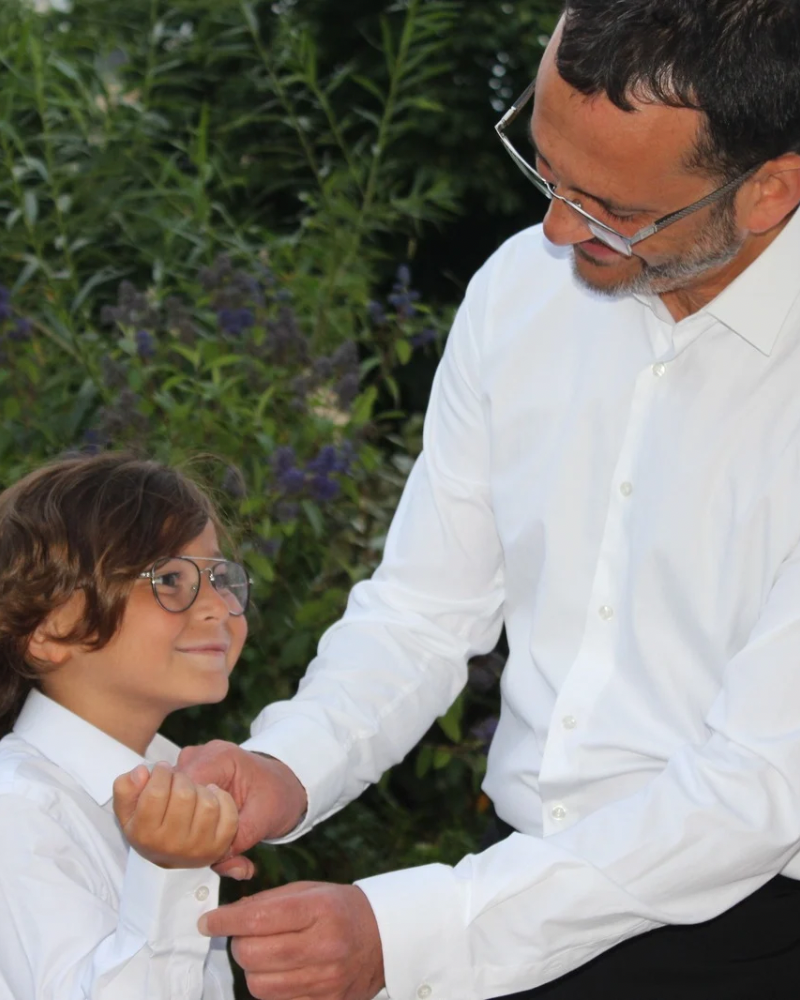 Chemise slim 100% coton noble