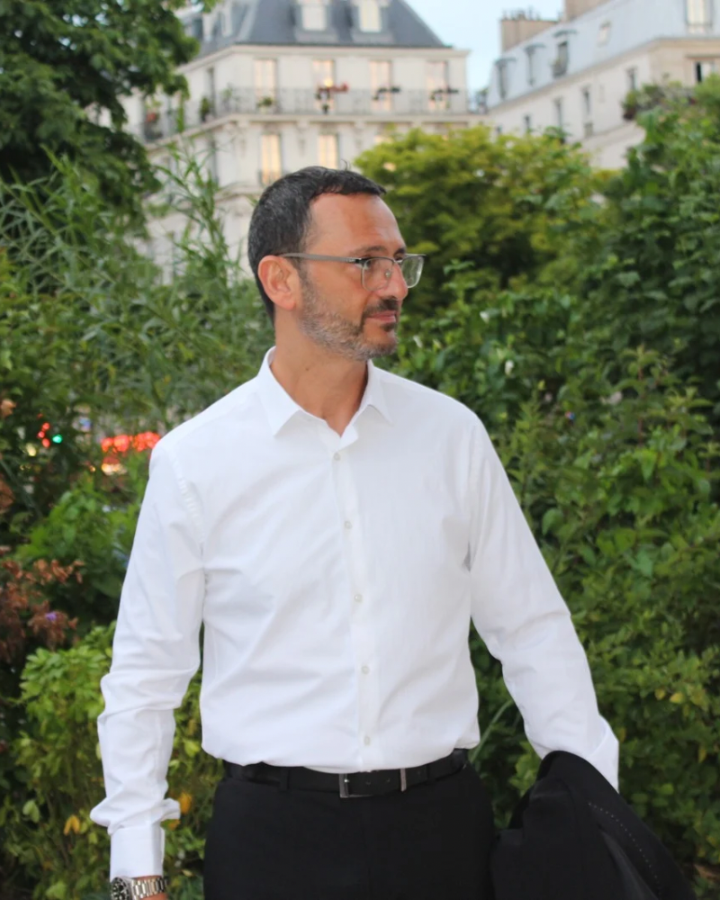 Chemise ajustée 100% coton noble