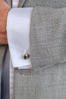 Chemise ajustée cérémonie col cassé poignée mousquetaire 100% coton noble