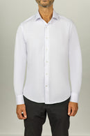 Chemise chic chemise ajustée chemise col italien chemise pour homme vetement pour homme chemise en coton 
