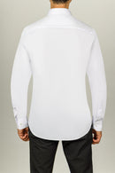 Chemise chic chemise regular chemise col français chemise pour homme vetement pour homme chemise en coton o’new paris chemise manche longue homme chemise col francais