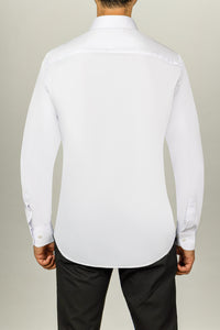 Chemise chic chemise regular chemise col français chemise pour homme vetement pour homme chemise en coton o’new paris chemise manche longue homme chemise col francais