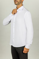 Chemise chic chemise regular chemise col italien chemise pour homme vetement pour homme chemise en coton o’new paris chemise manche longue homme chemise col Italien