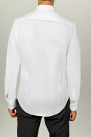 Chemise chic chemise slim fit chemise col six centimetre chemise pour homme vetement pour homme chemise en coton o’new paris modele slim fit chemise confortable