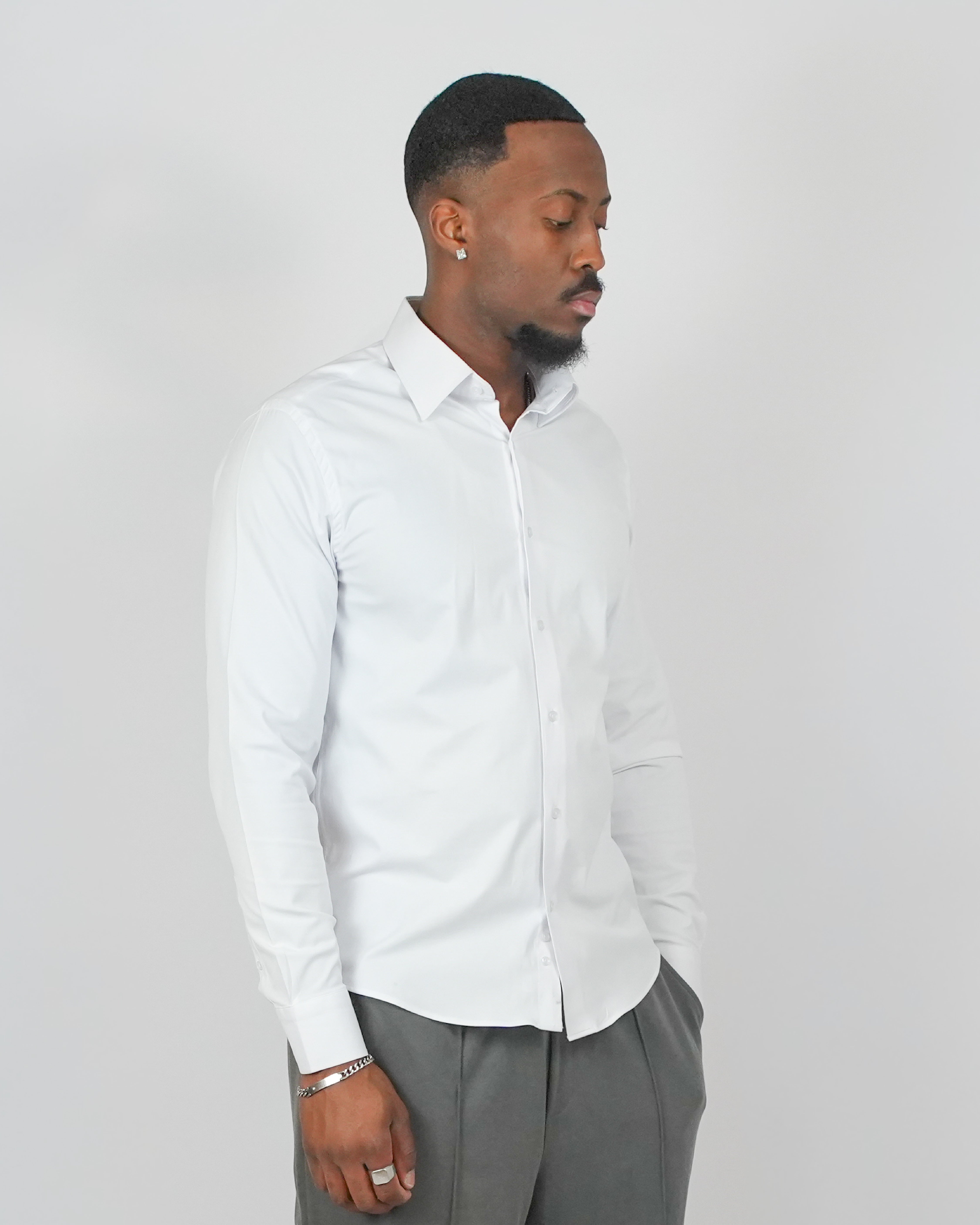 Chemise Regular Infroissable – Col Français