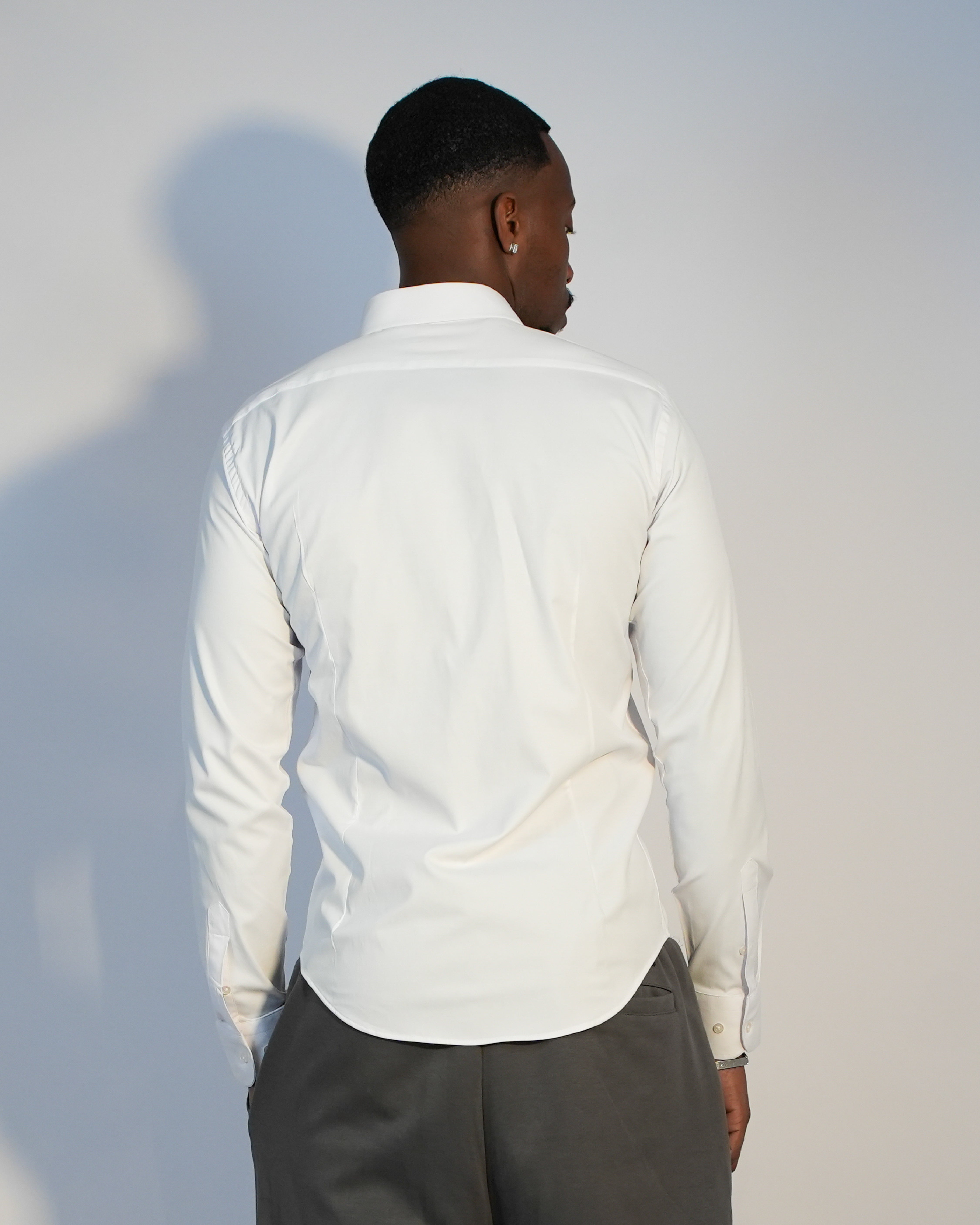 Chemise Slim Infroissable – Col Italien